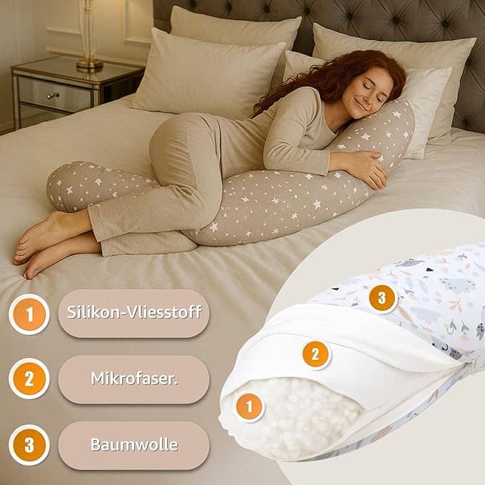 Totsy­ Baby Cojín­ de Lacta­ncia y Embar­azo Multi­funci­onal (Form­a C) - Imagen 3