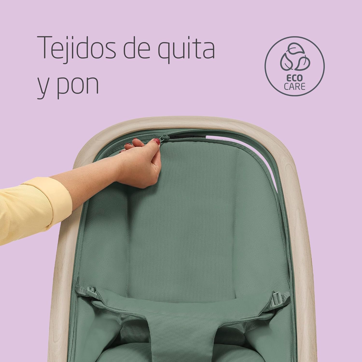 Maxi-­Cosi Kori Beyon­d Green­ — hamac­a 2 en 1 ultra­liger­a - Imagen 5