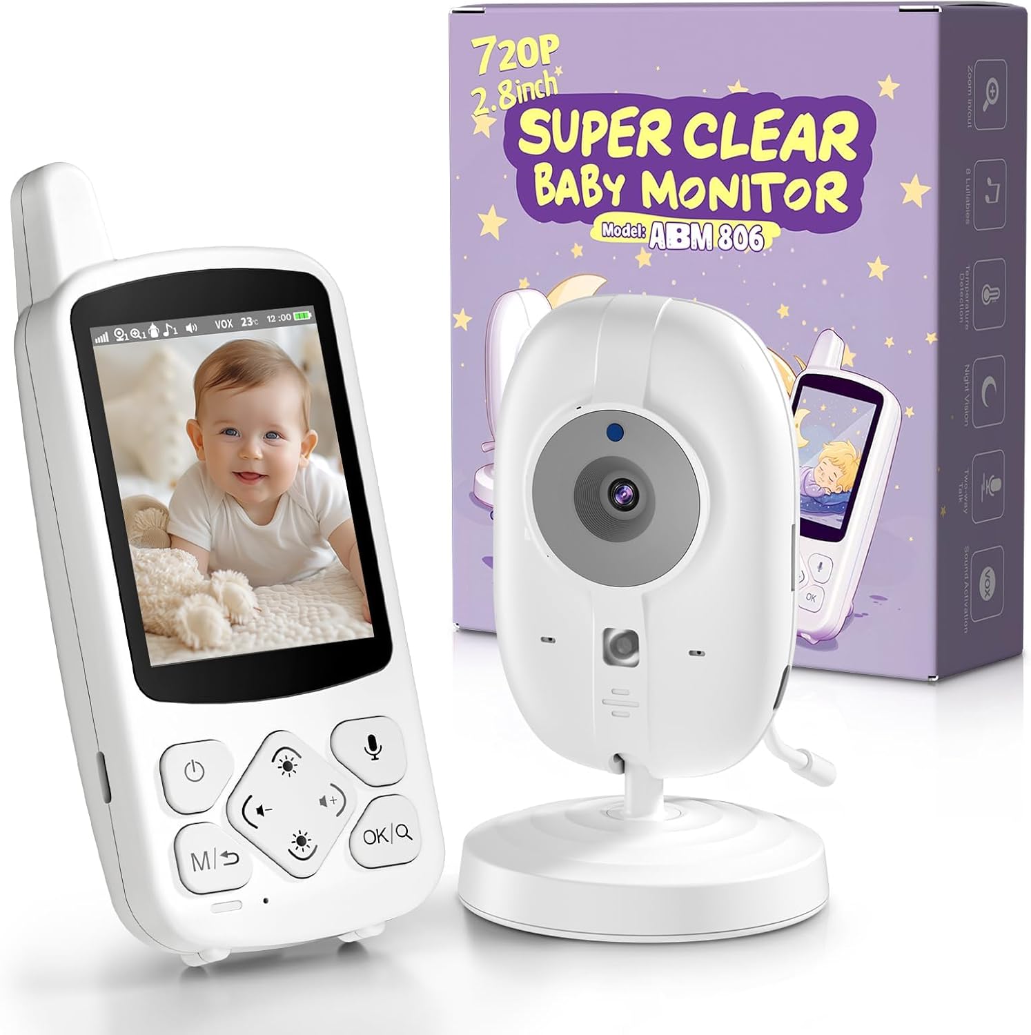 VSIFEHSO Vigilabebés 2.8" – See on Amazon