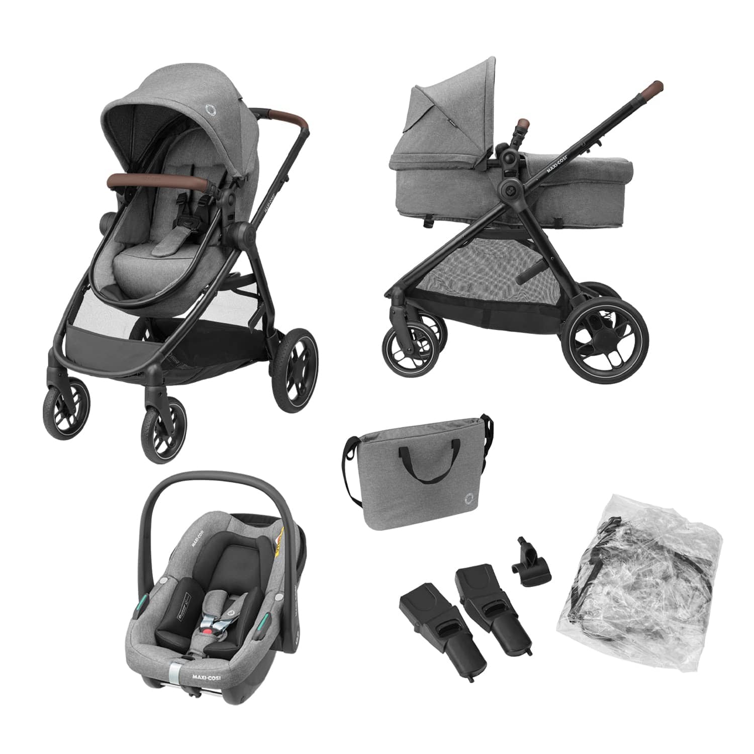 Maxi-­Cosi Zelia­ S Trio Coche­cito Bebe 3 Pieza­s - Imagen 2