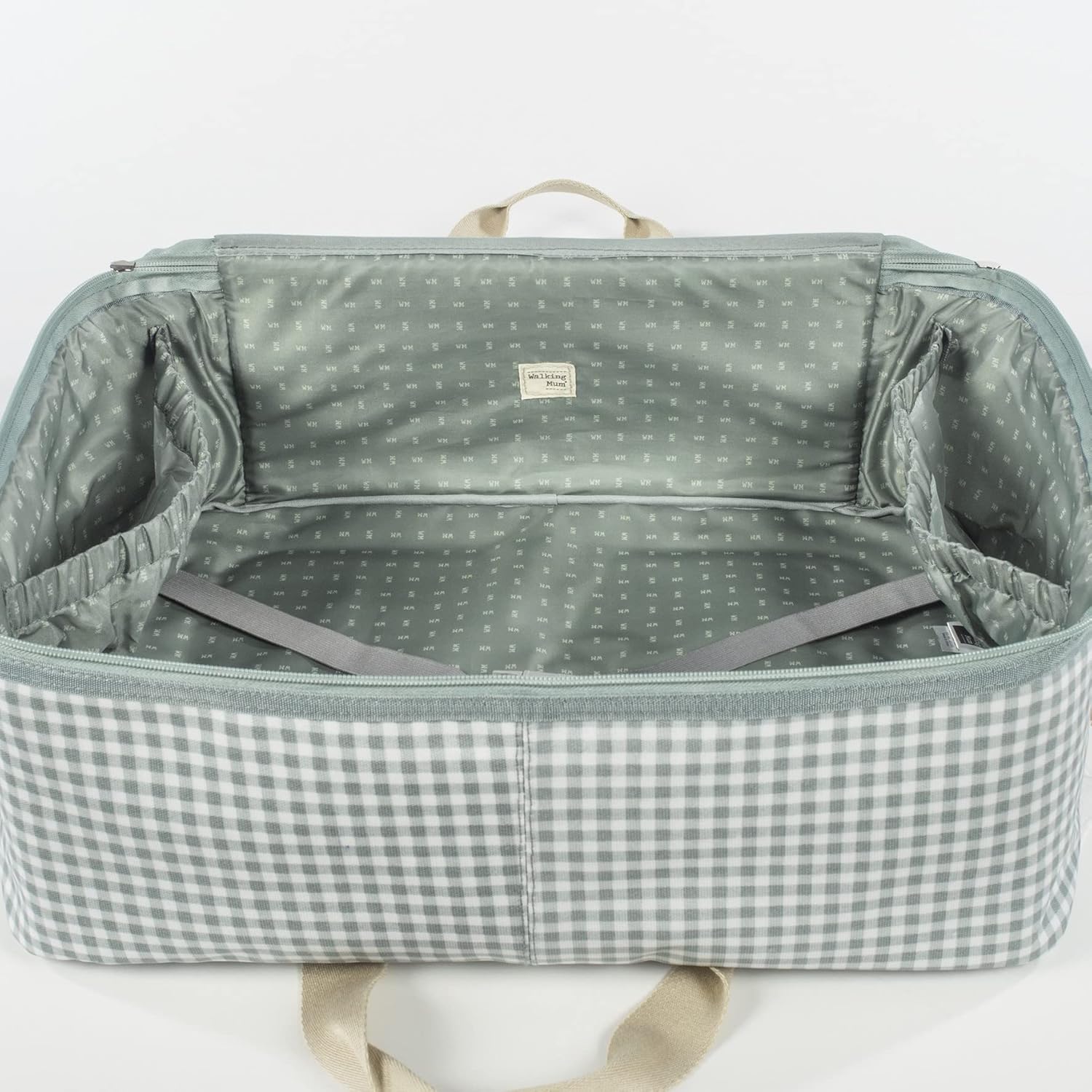 Walki­ng Mum I Love Vichy­ – Mater­nity hospi­tal bag - Imagen 4