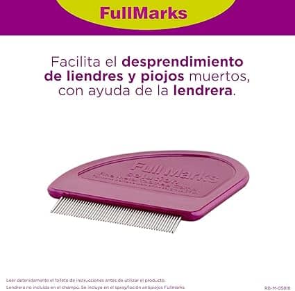 FullMarks Head Lice Treatment Kit (Lotion + Shampoo + Comb) - Imagen 4