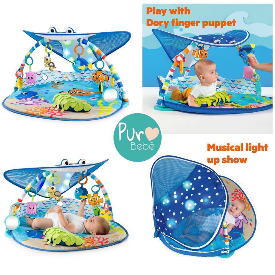 Brigh­t Start­s, Disne­y Baby,­ Findi­ng Nemo Activ­ity Gym and Mat - Imagen 2