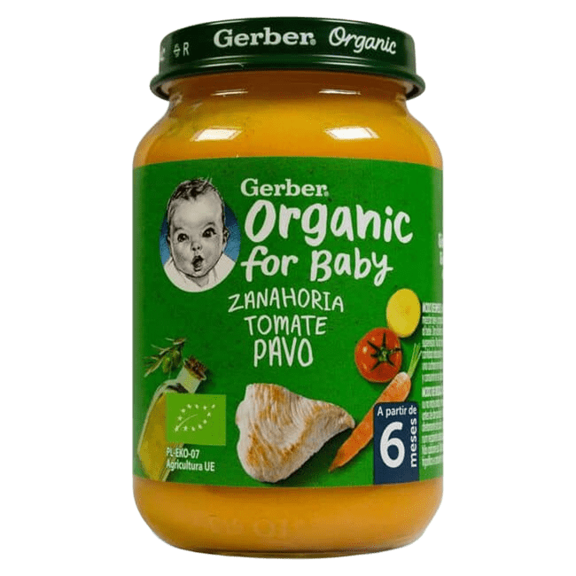 GERBER Organic Baby Food Purees - Imagen 1