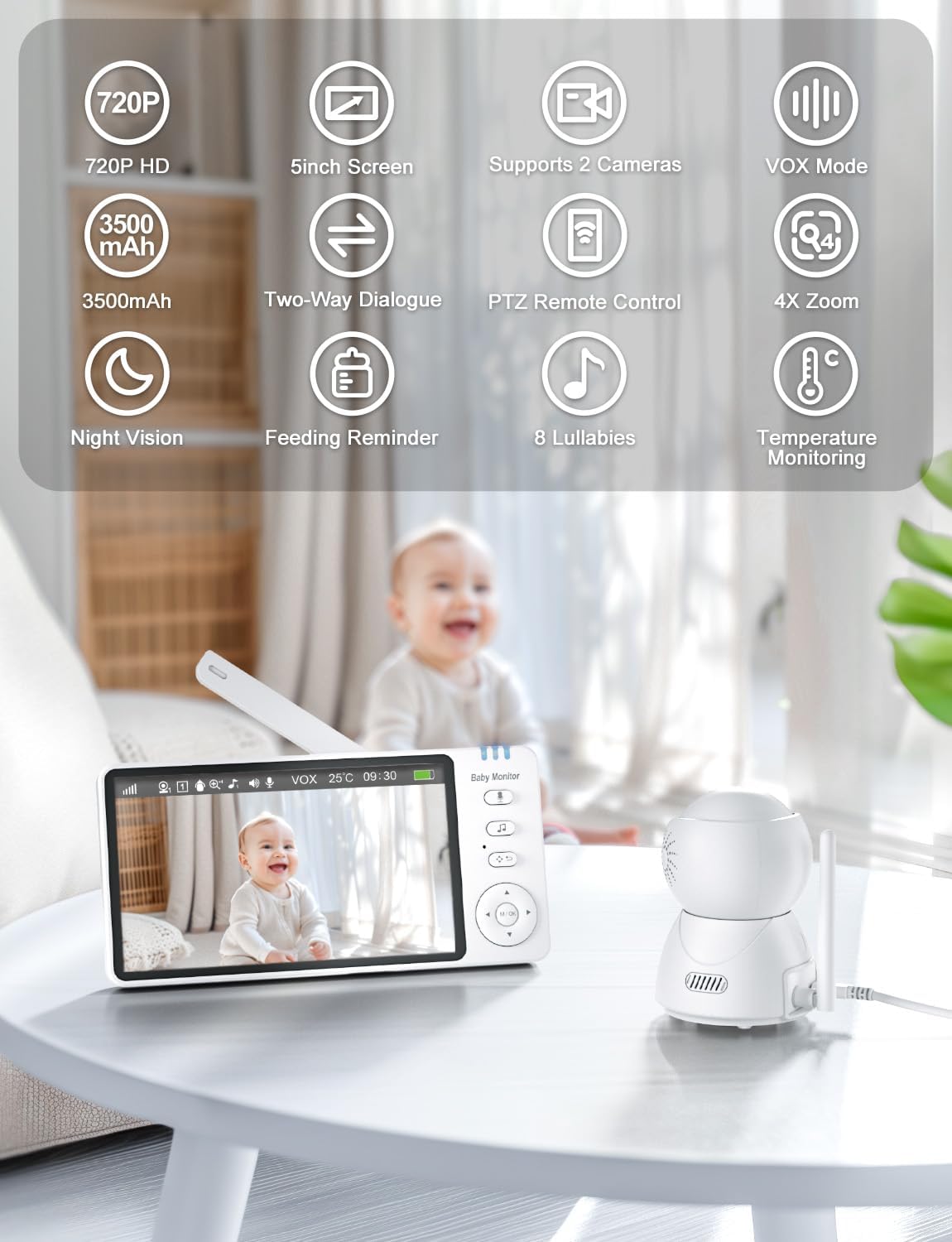 OBVHN­UA 5" PTZ - Imagen 2