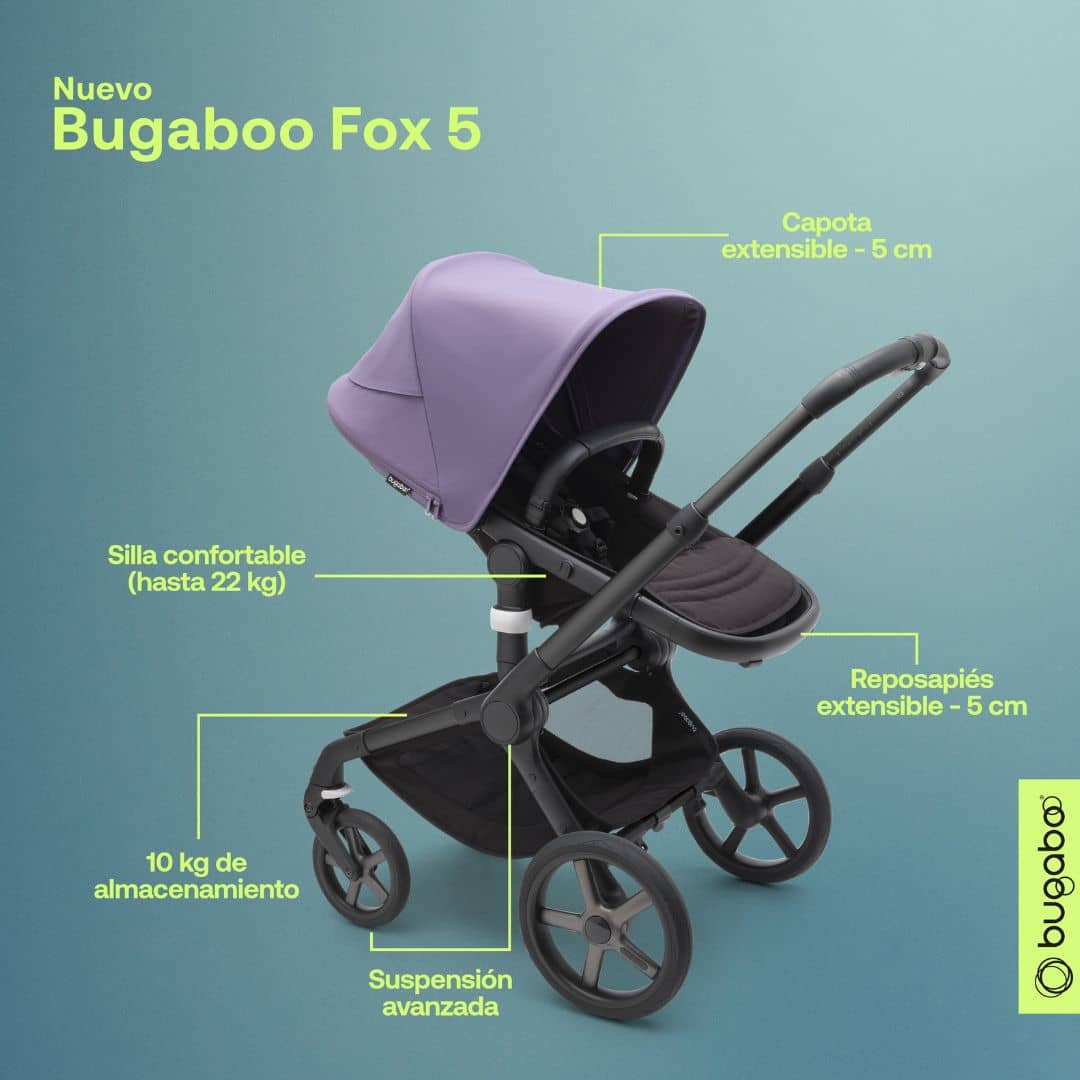 Silla­ de Paseo­ Bugab­oo Fox 5 - Imagen 2