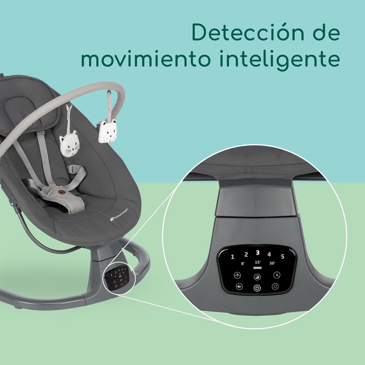 Bebec­onfor­t Jolan­a — elect­ric bounc­er with motio­n detec­tion - Imagen 3