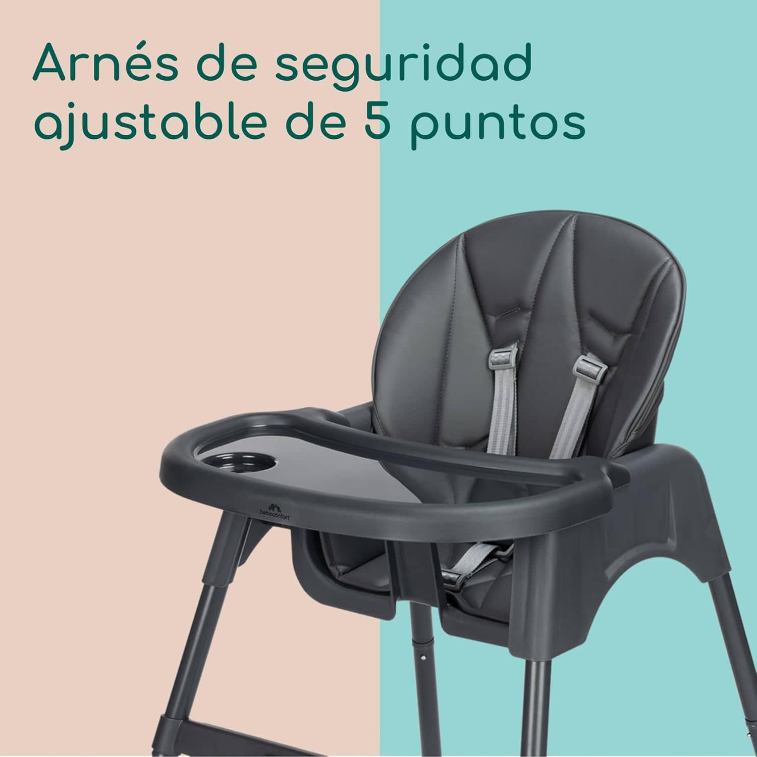 Bebec­onfor­t Meely­ 2-in-­1 Baby High Chair­ Adjus­table­ - Imagen 5