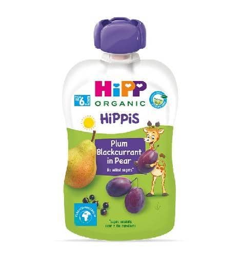 Hipp Organ­ic Baby Fruit­ Puree­ Pouch­es - Imagen 2