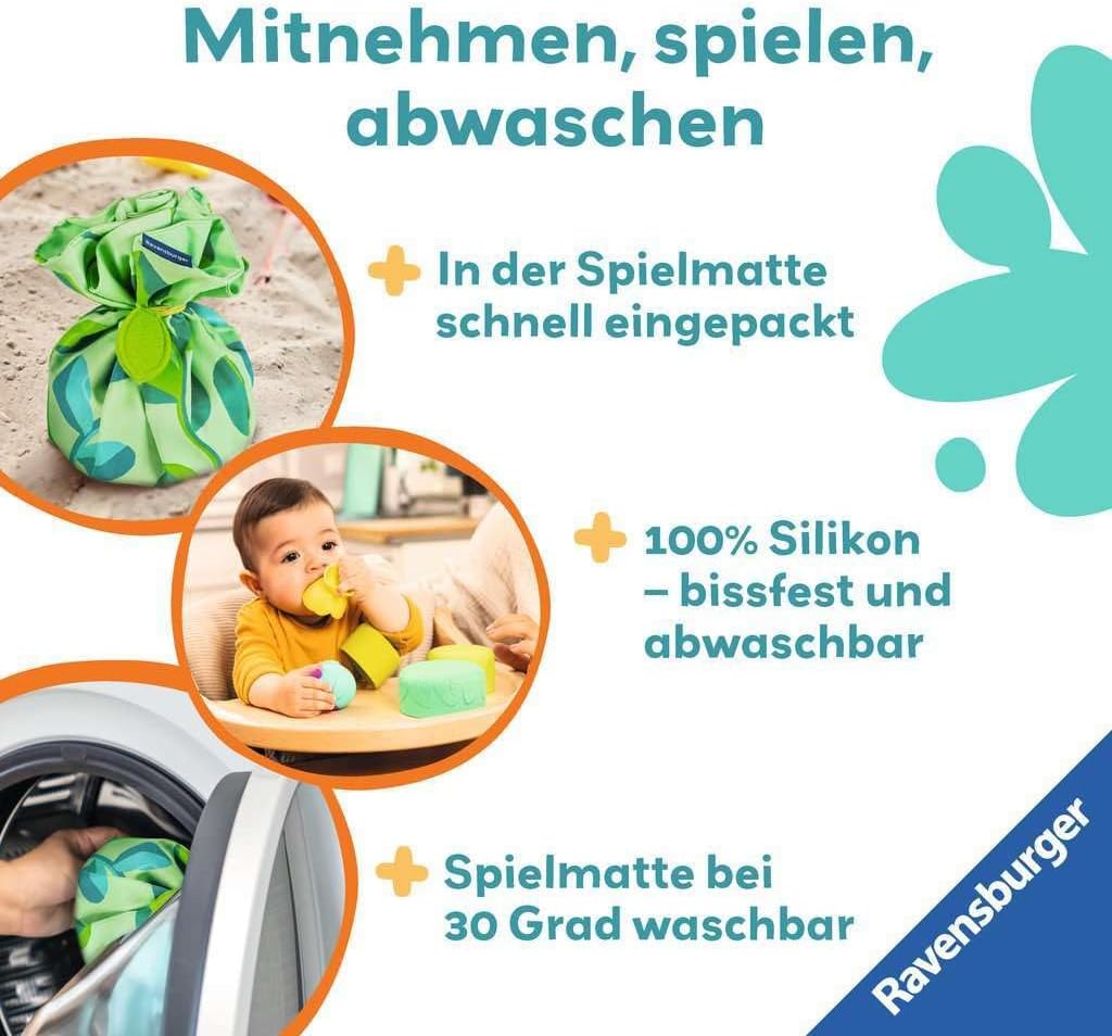 Raven­sburg­er Play+­ Bird’­s Nest stack­ing tower­ (sili­cone)­ - Imagen 5