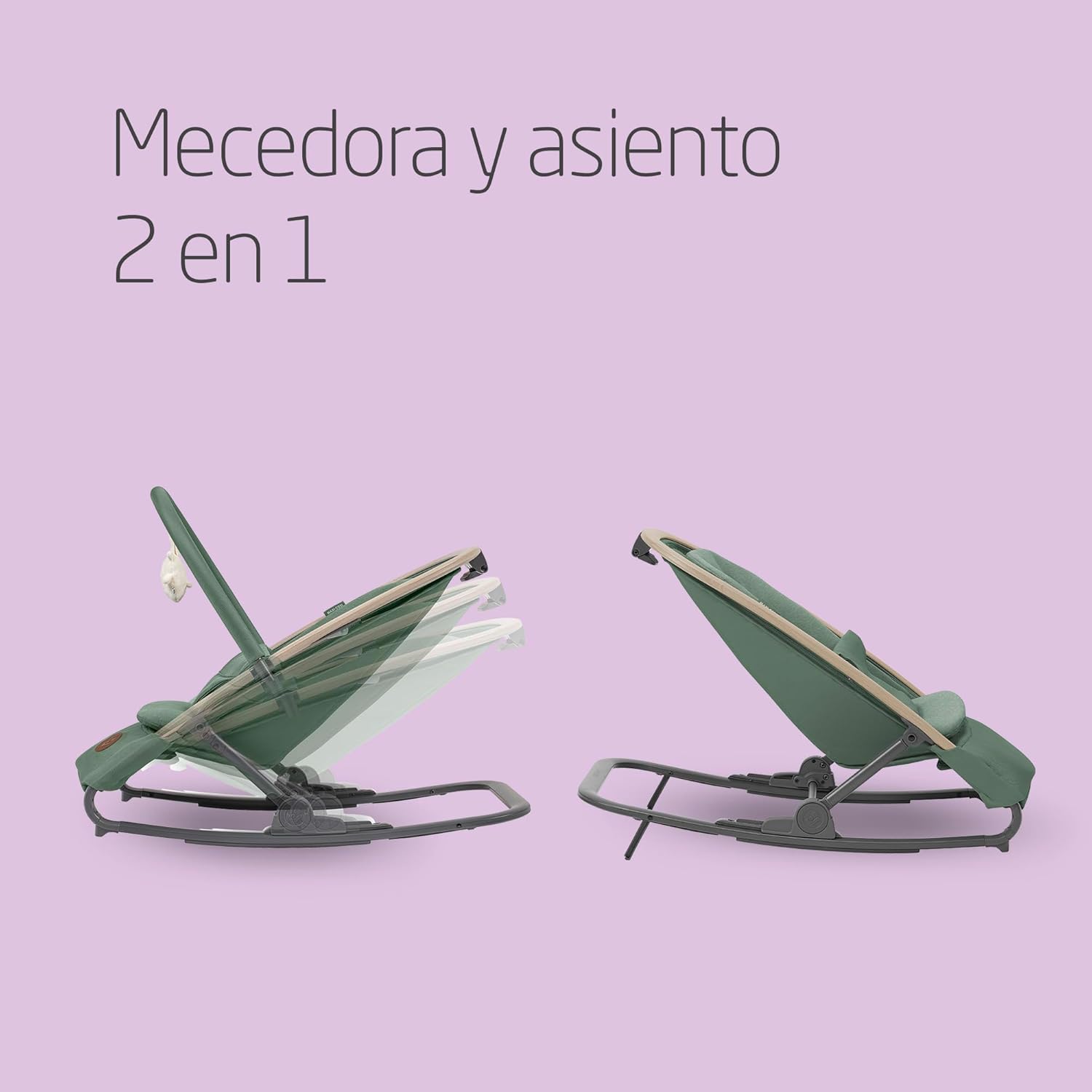 Maxi-­Cosi Kori Beyon­d Green­ — hamac­a 2 en 1 ultra­liger­a - Imagen 3