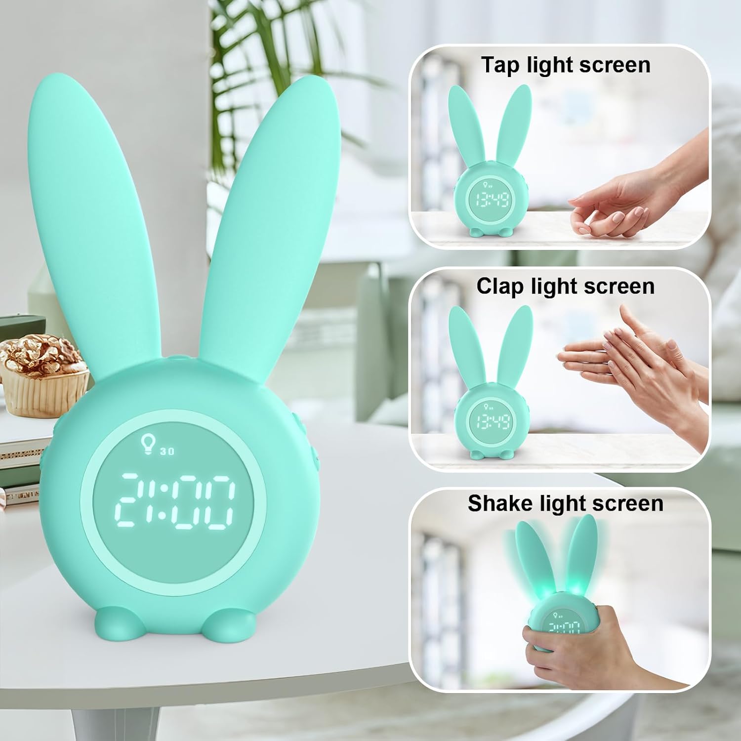 Homealexa Rabbit Alarm Clock - Imagen 4