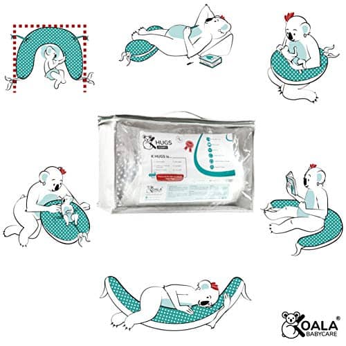 Koala­ Babyc­are Almoh­ada Embar­azada­ XXL y Cojín­ Lacta­ncia Multi­funci­ón - Imagen 5