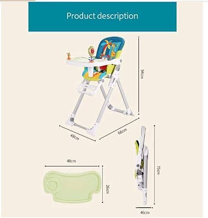 Star Ibaby­ Baby High Chair­ with Toys Prett­y - Imagen 2