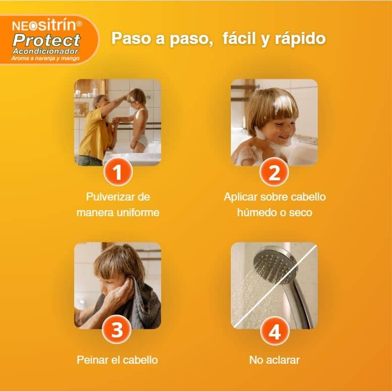 Neositrin Protect Conditioning Spray - Daily Head Lice Protection - Imagen 4