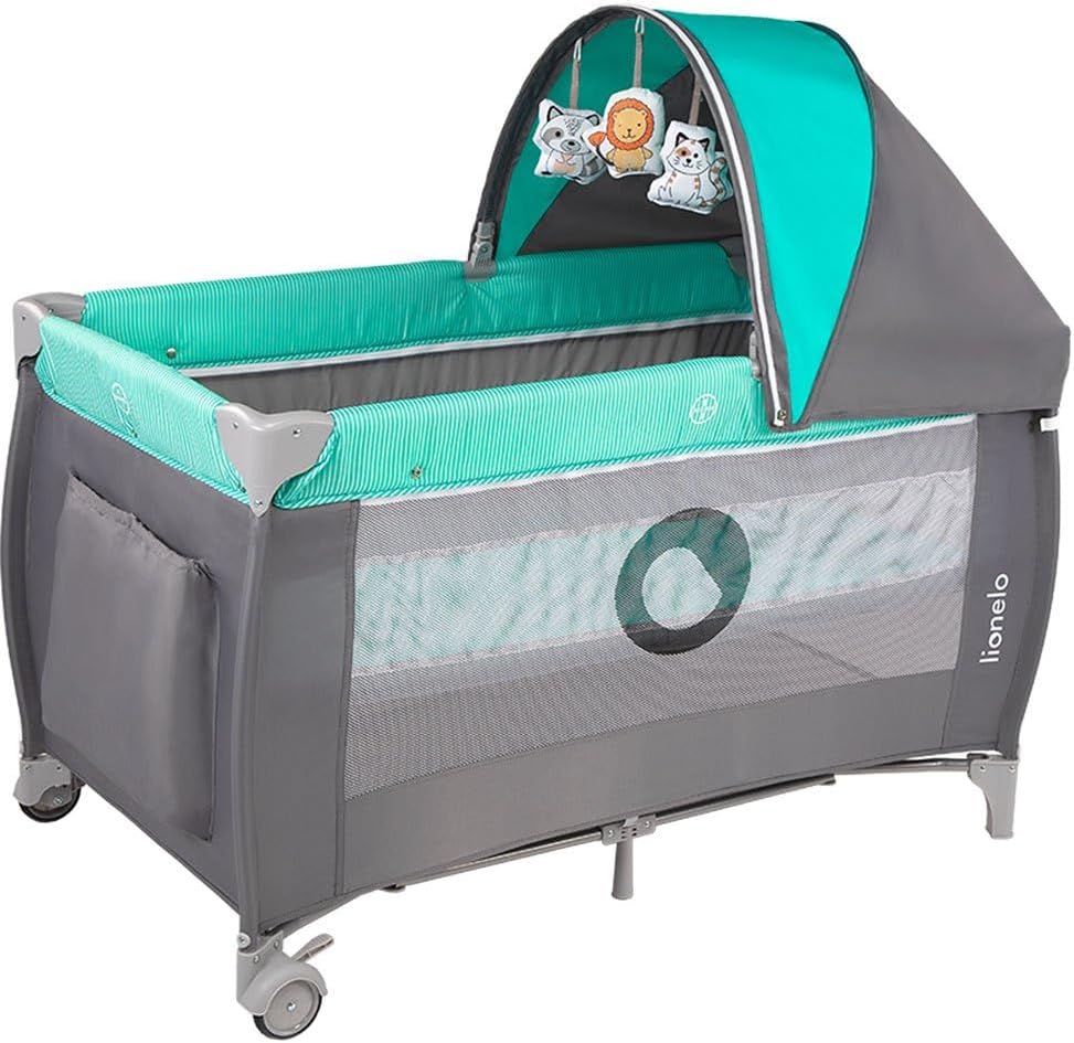 lionelo Sven Plus Travel Cot for babies 0-36 Months - Imagen 5