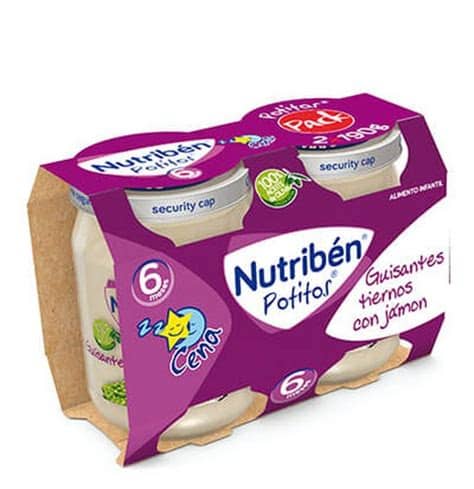 Nutribén Baby Food Purees - Imagen 2