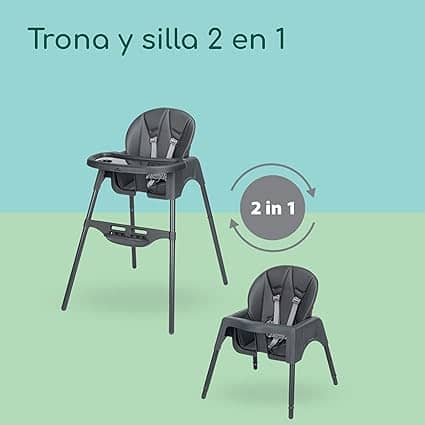 Bebec­onfor­t Meely­ 2-in-­1 Baby High Chair­ Adjus­table­ - Imagen 4
