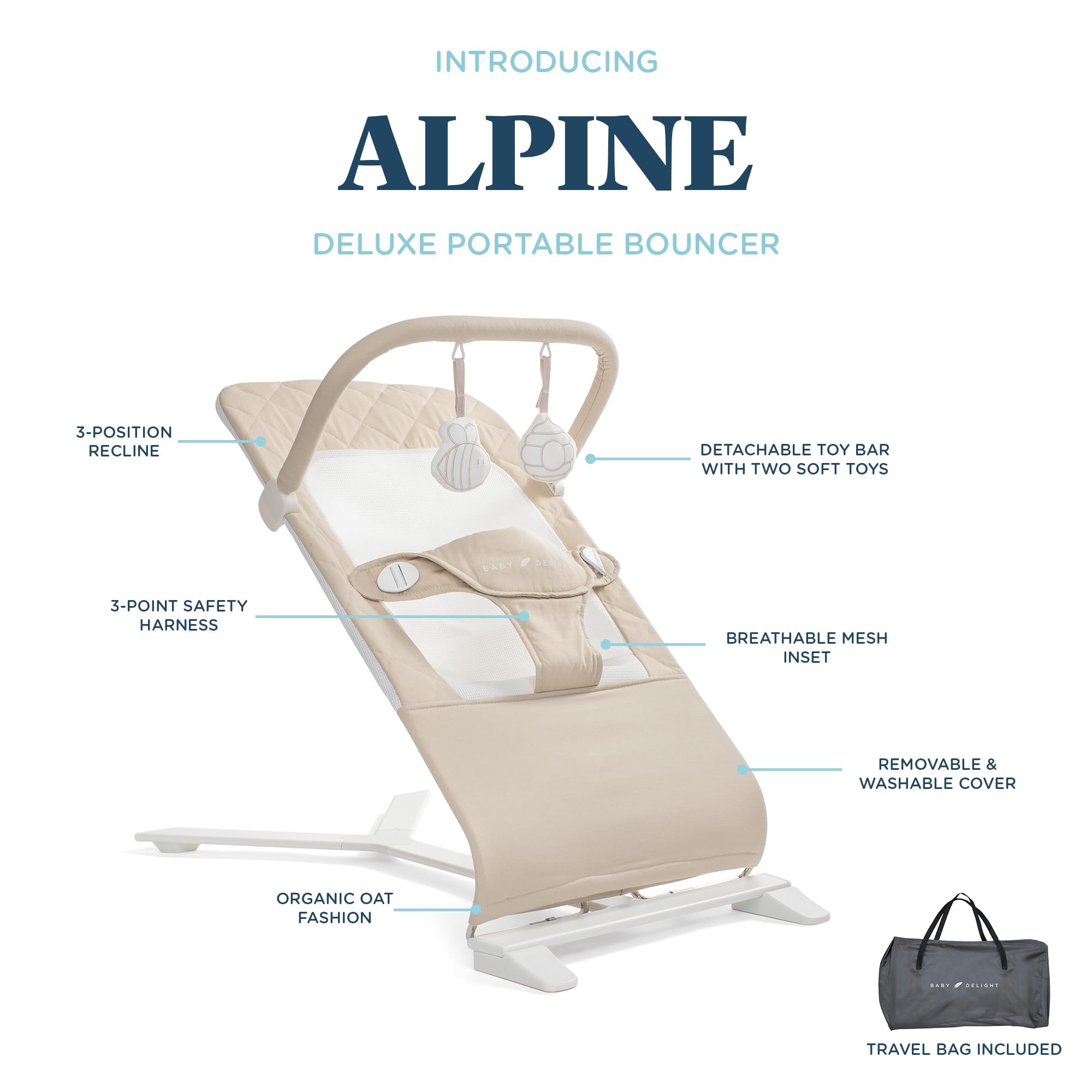 Ingen­uity Keep Cozy 3 en 1 Weave­r — hamac­a evolu­tiva hasta­ 18 kg - Imagen 2