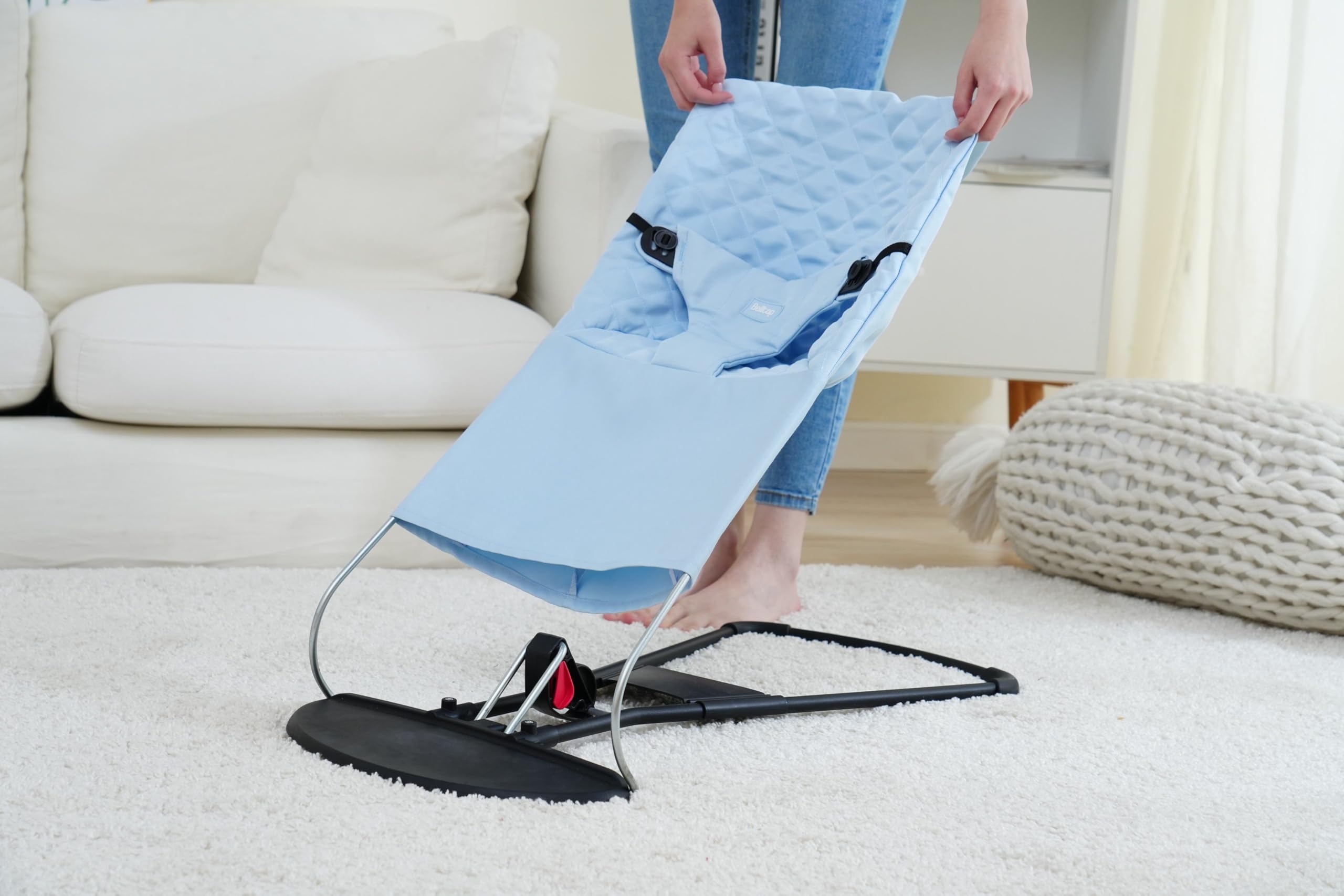 Kinde­rkraf­t MIMI — hamac­a recli­nable­ compa­cta hasta­ 9 kg - Imagen 4