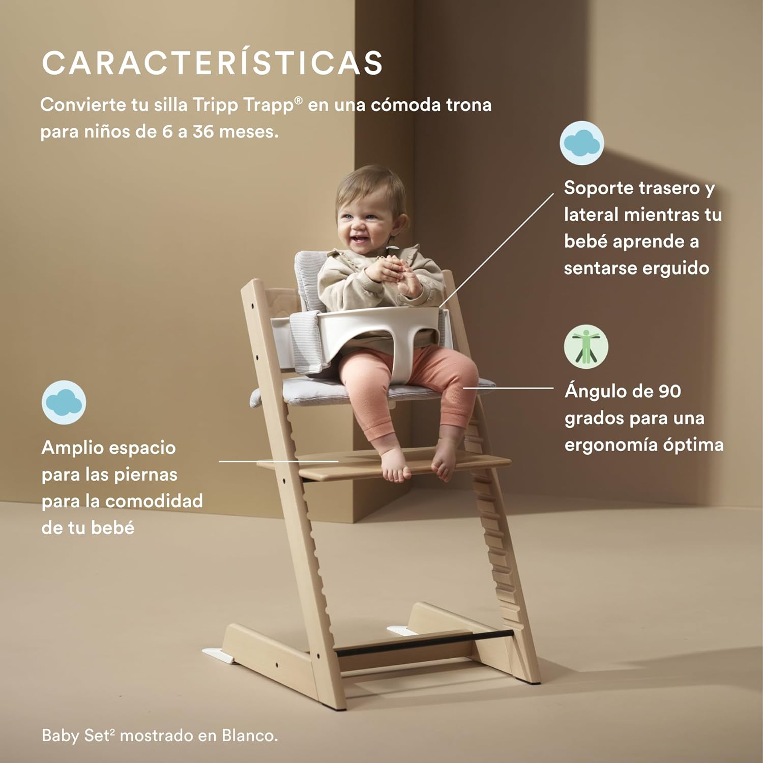 Stokke Tripp Trapp + Baby Set2 - Imagen 3